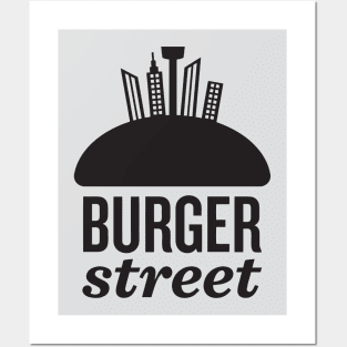 Burger Street Resto Posters and Art